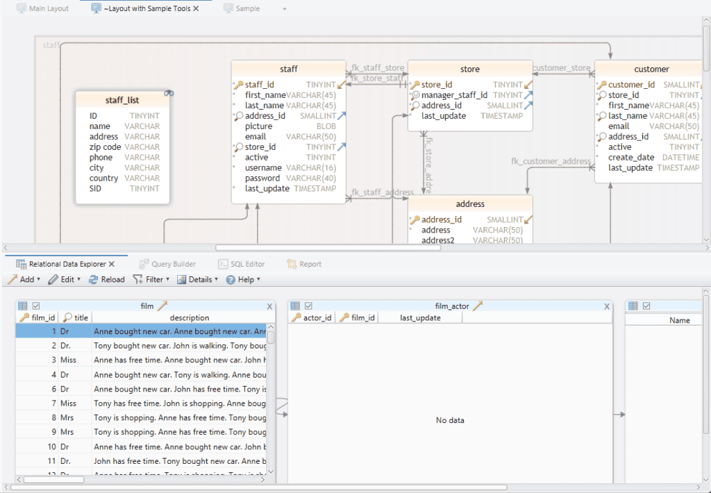 DbSchema Data Modeling Tool